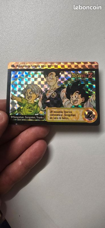 Carte Dragon ball z Hondan (image 4)