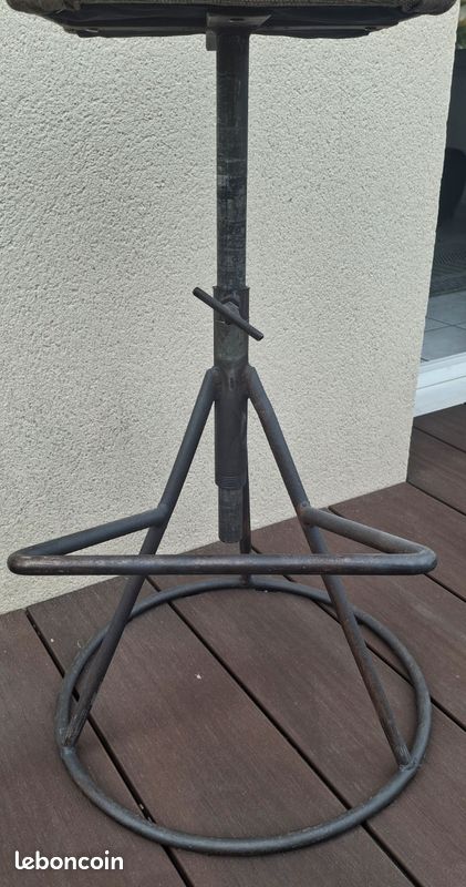 Tabouret/chaise haute industriel d’usine vintage (image 3)