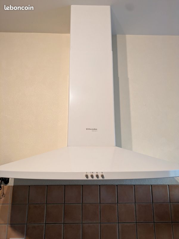 Hotte aspirante Electrolux Arthur Martin 90 cm - Blanche (image 1)