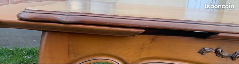 Table en merisier massif - Extensible (image 3)