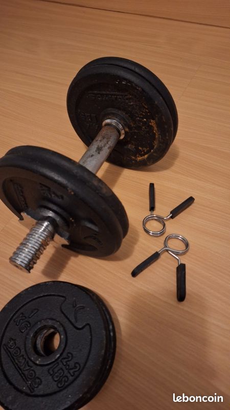 Kit Haltères x2 x 12 kilos (image 2)