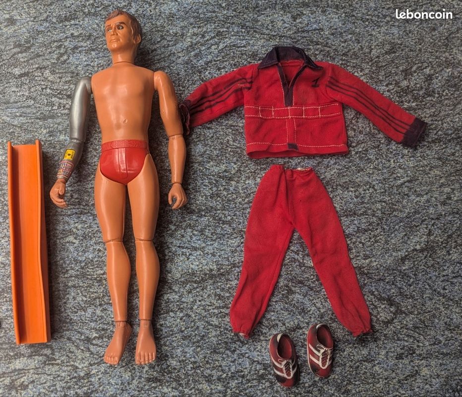 Figurine Kenner 1975 - L'Homme Qui Valait 3 Milliards (The Six Million Dollar Man)