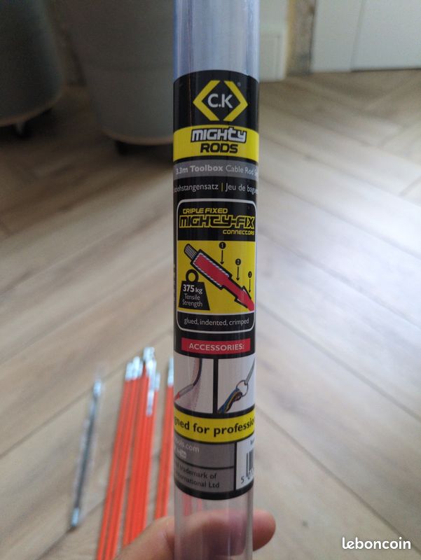 Aiguille électricien C.K Mighty rods 3.3m neuf (image 2)