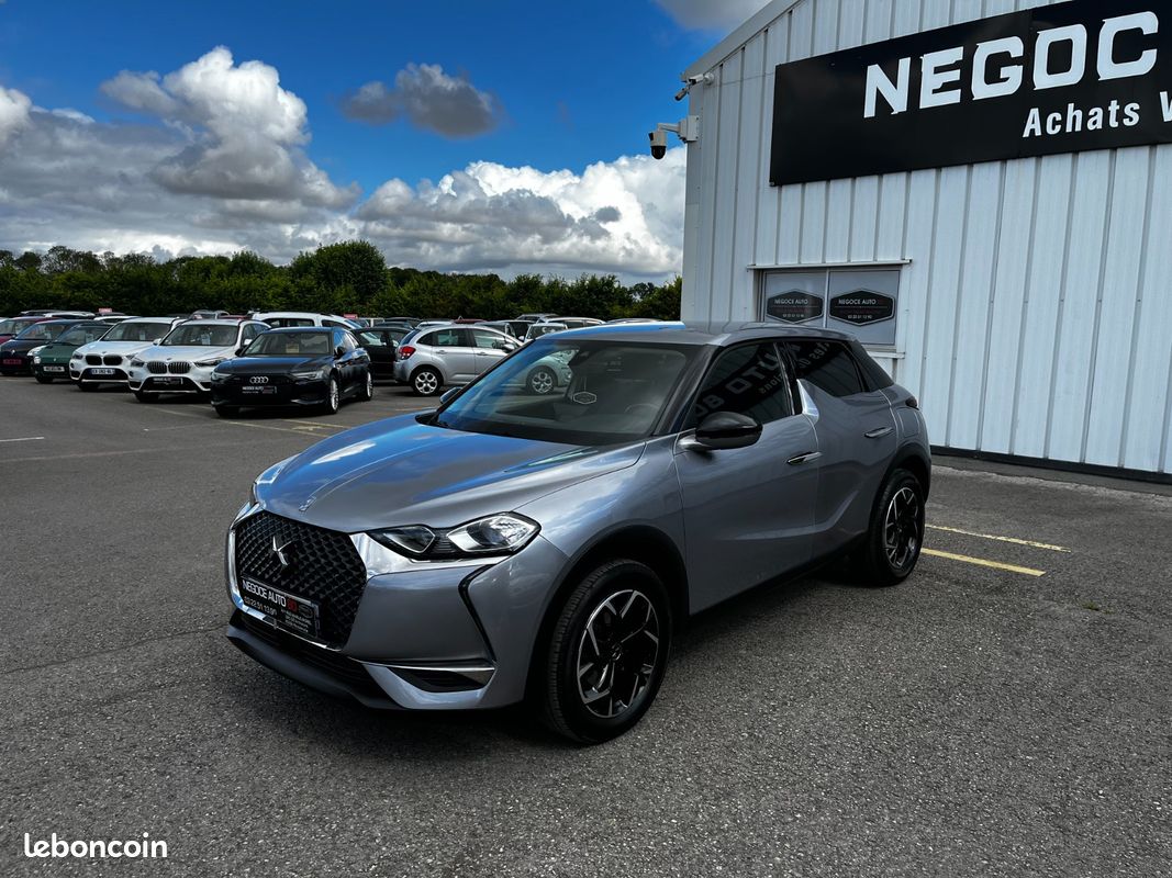 DS DS3 CROSSBACK 1,5 Blue HDi 100 CH So Chic 10/2019 118500 KMS APPLE CARPLAY CLIMATISATION (image 3)
