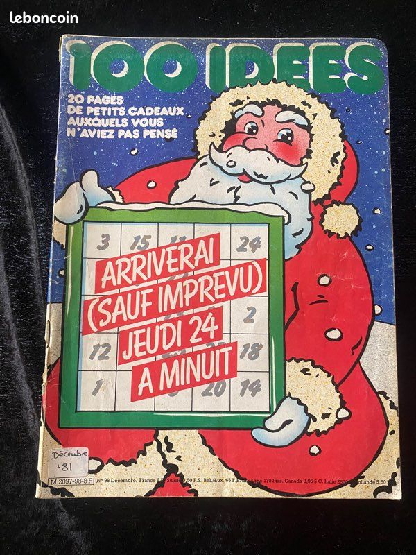 Magazine 100 Idées numéro 98, Décembre 1981 (image 1)