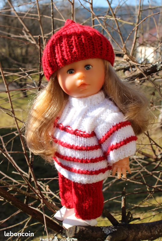 Ensemble hivernal pour poupée Corolline 27cm (image 2)