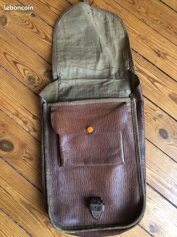 Sacoches De Selle En Cuir Vintage – Équipement Western Ancien (occasion, 11122)