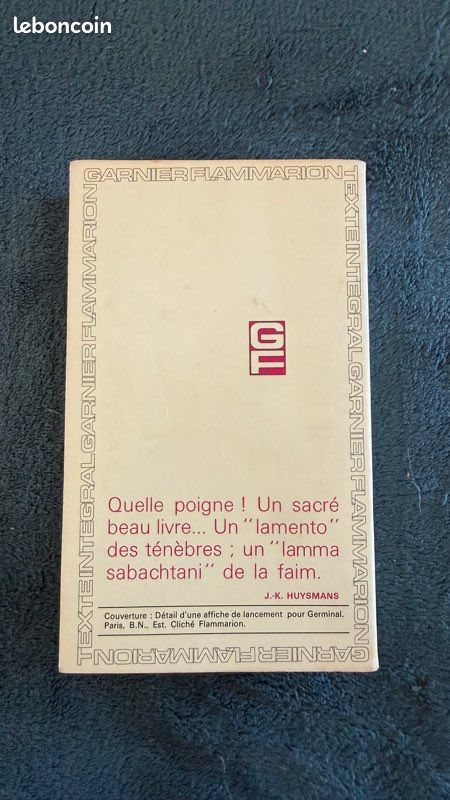 Germinal – Émile Zola – Garnier-Flammarion – Texte intégral (image 2)