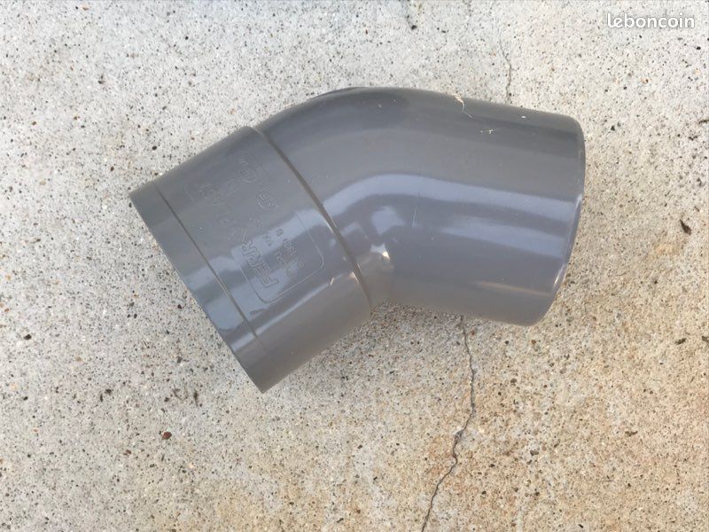 4 coudes pvc ø 100 45° (image 1)