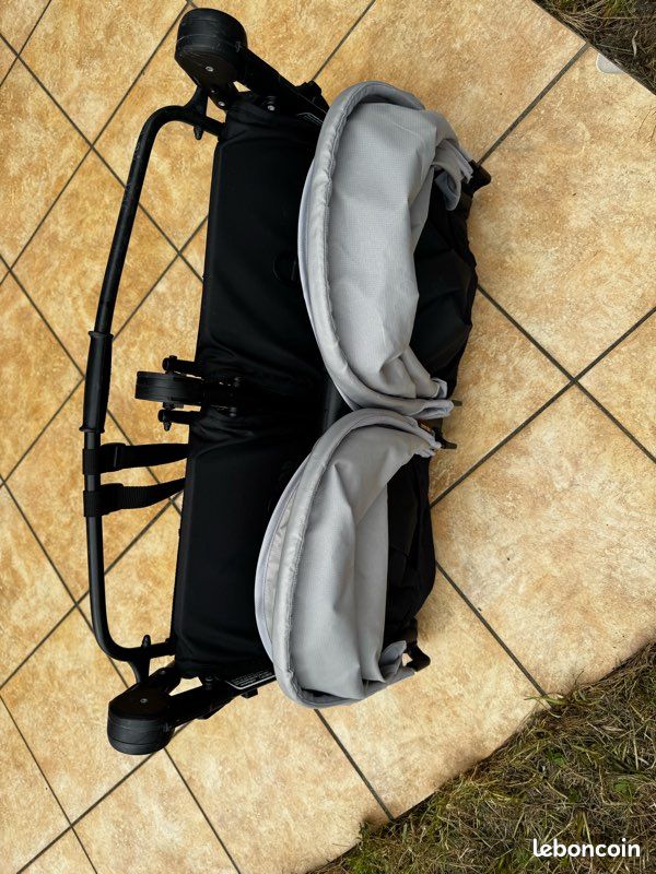 Poussette Double Nano Duo Mountain Buggy lit parapluie offert