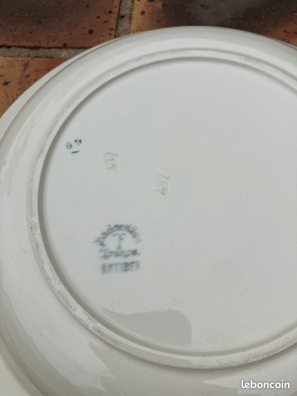 Plat de service creux Badonviller (image 4)