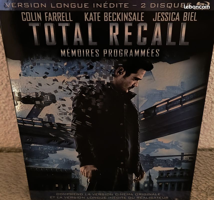 Blu-ray Total Recall : Mémoire Programmée - Science-fiction et action (image 1)