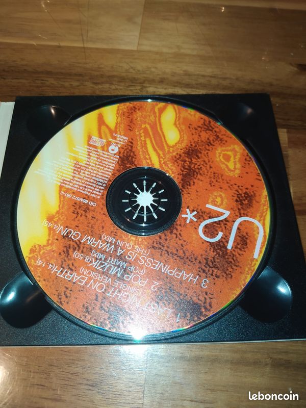 Maxi Cd U2 bono the edge last night on earth (image 2)