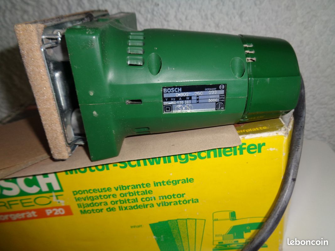 Ponceuse Bosch Perfet Motorgerat P20. Vintage (image 3)