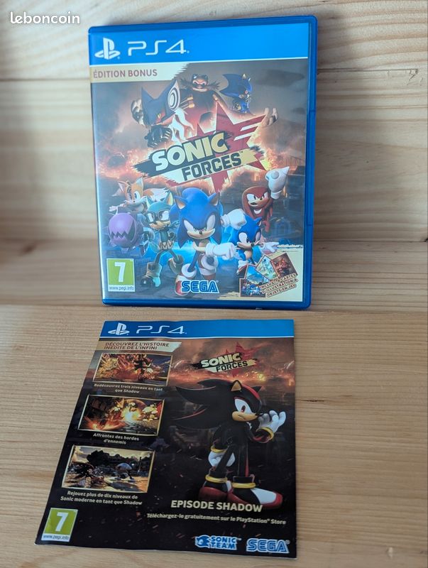 Jeu Vidéo Sonic Forces Pour PlayStation 4 - En Très Bon état Avec Boîte Et Notice