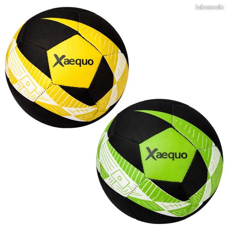 Ballon De Football Souple – Momevo Beachbuddy – Taille 2 – Diamètre 16 Cm – En Néoprène – Pour Enfants Dès 1 An – Plage Jardin Piscine – Design Jungle