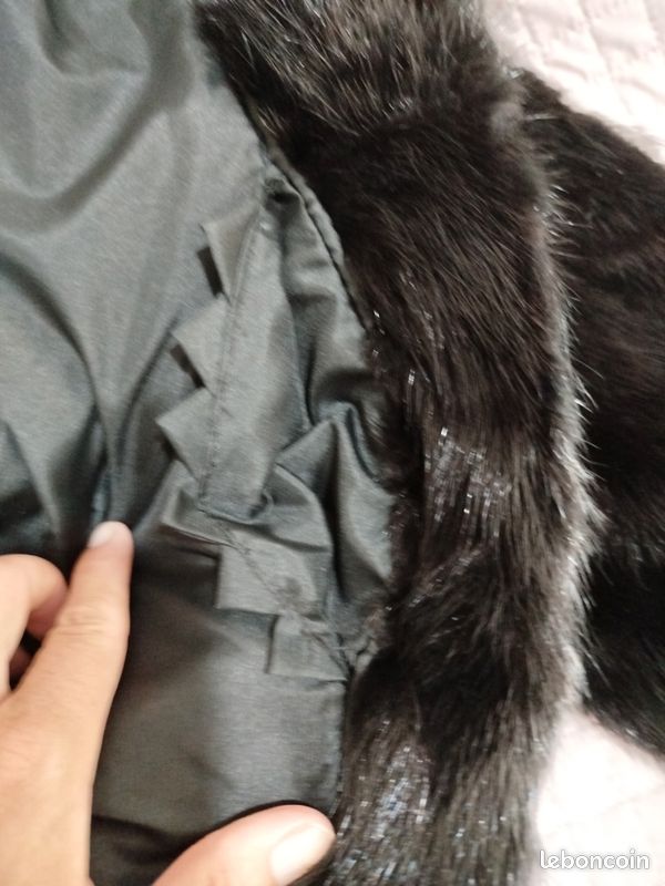 Manteau fourrure vintage Rizal (image 6)