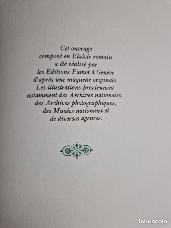 Bonaparte André CASTELOT Édition FAMOT 1977 (image 8)