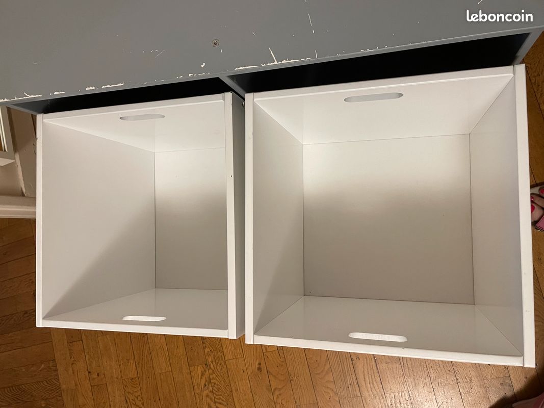 Meuble bas 2 caissons à roulettes (image 3)