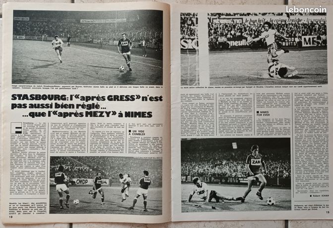 1972 miroir du football n°161 GUILLOU RENNES SAINT ETIENNE VA LE
