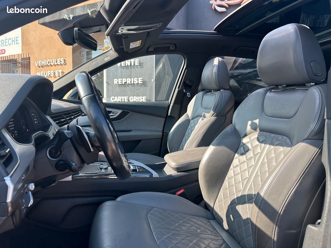 Audi SQ7 4.0 V8 TDI 435ch clean diesel quattro Tiptronic 7 places (image 8)