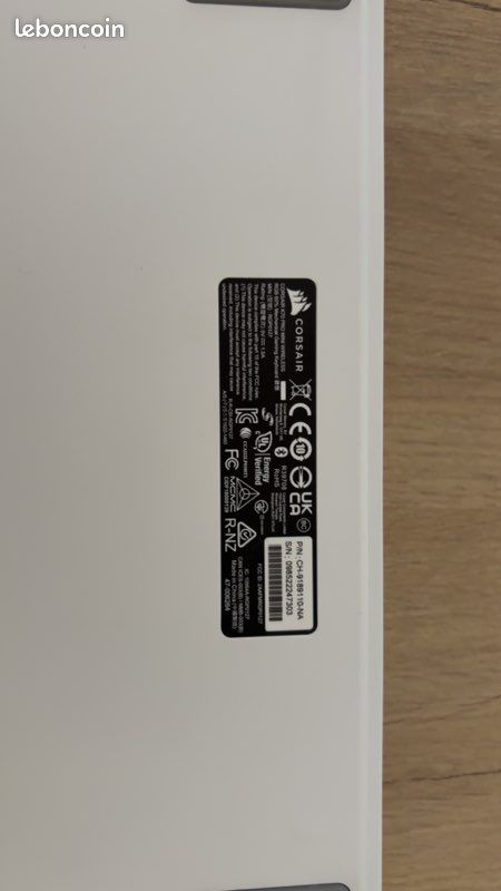 Clavier gaming Corsair K70 Pro mini wireless (image 2)