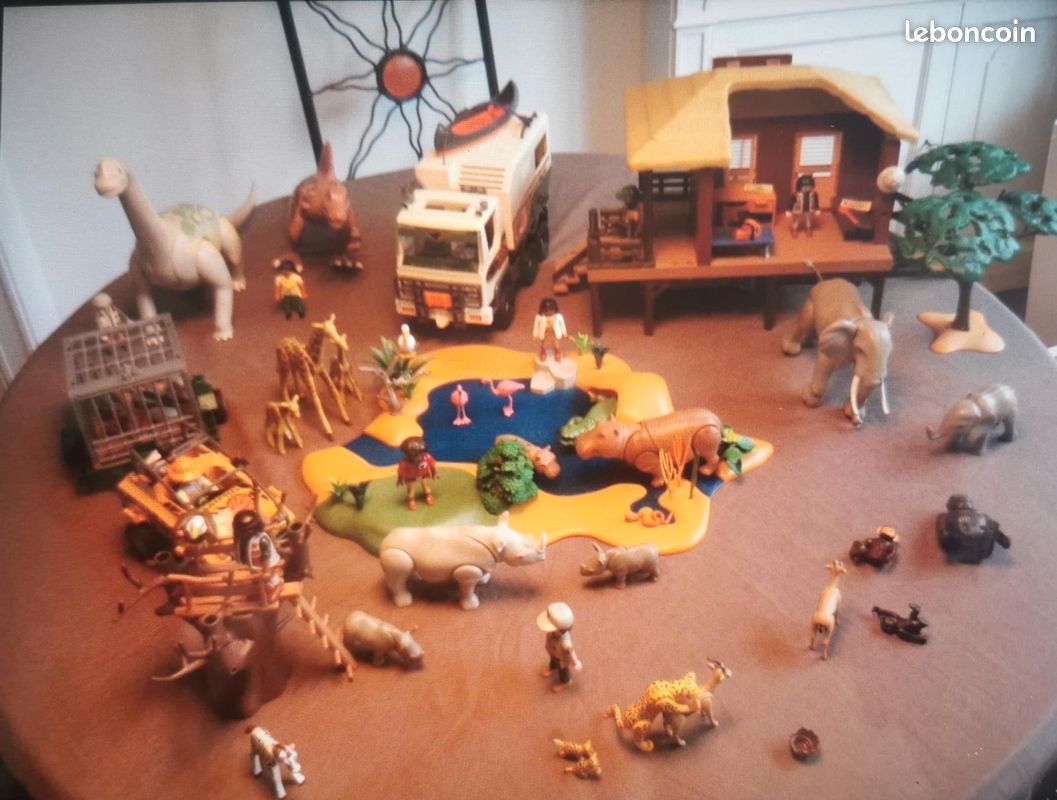 Playmobil animaux de la savane, rangers et dinosaures (image 3)