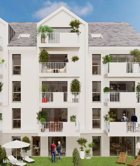 Appartement 2 pièces 42 m² · à Bons-en-Chablais · 42 m² · 617 €