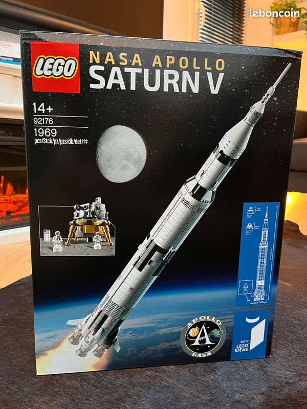 Lunar Module Lego Saturn V Reedition Display Lego Saturn V Base