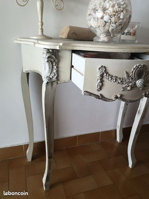 Console style baroque céruse (image 2)