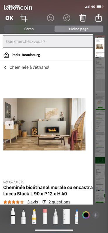 Une cheminée toute neuve prix à débattre (image 1)