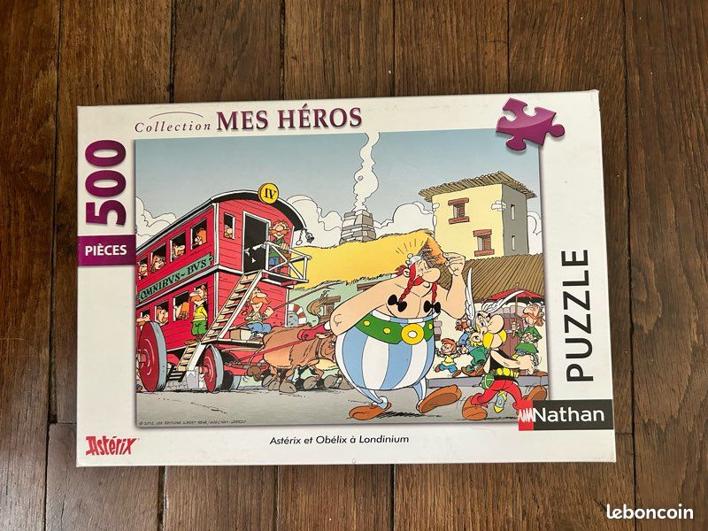 Puzzle Astérix chez les Bretons 500 pièces - Nathan - Puzzle dès 12 ans
