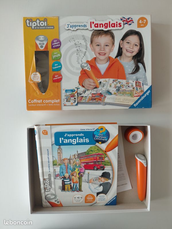 Promo Tiptoi Coffret Lecteur Intéractif + Livre Atlas Ravensburger chez