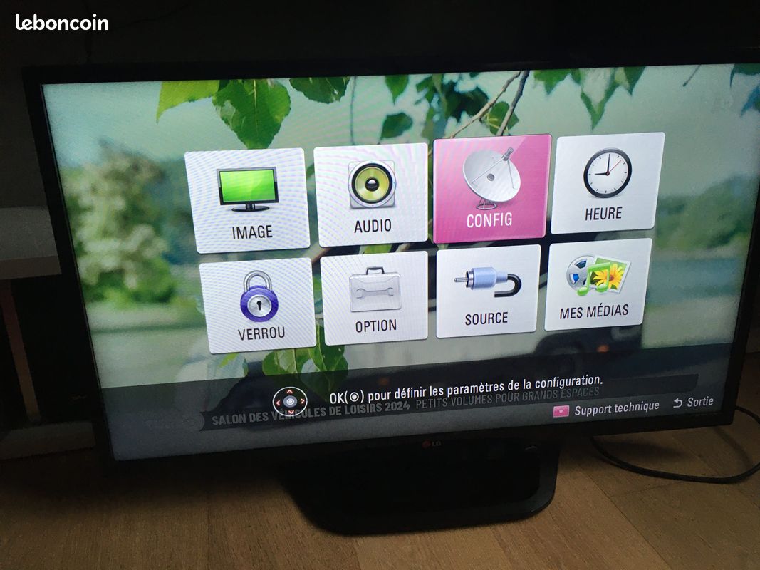 Téléviseur 39 pouces - 98 cm LG 39LN400 HDMI+Péritel (image 1)