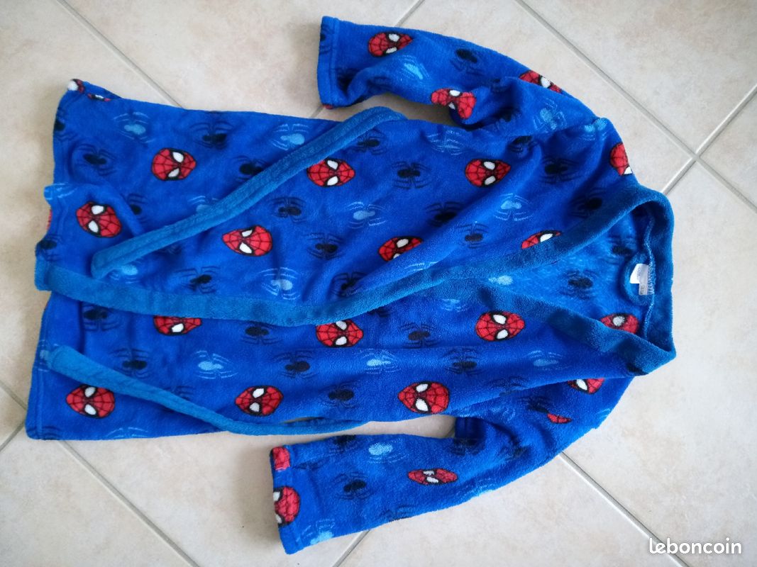 Peignoir enfant Spiderman (pas d'envoi) Vêtements