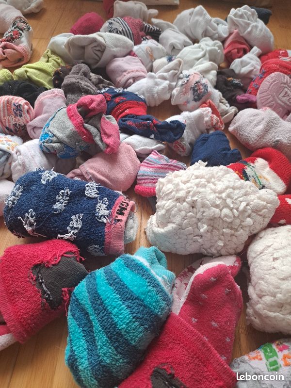 Lot chaussettes enfant toutes tailles (image 6)