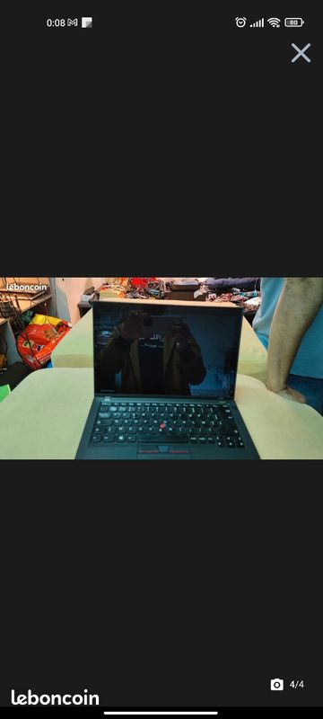 Lenovo x250 thinkpad tactile i5 (5em) SSD Windows 10 pro (image 2)