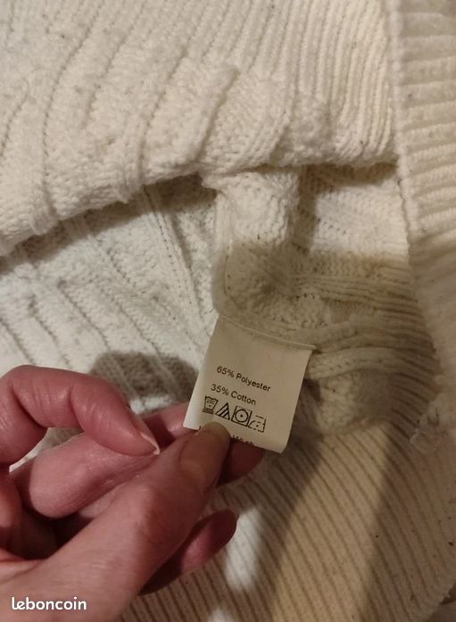 Shein - Pull en maille T. M (image 5)