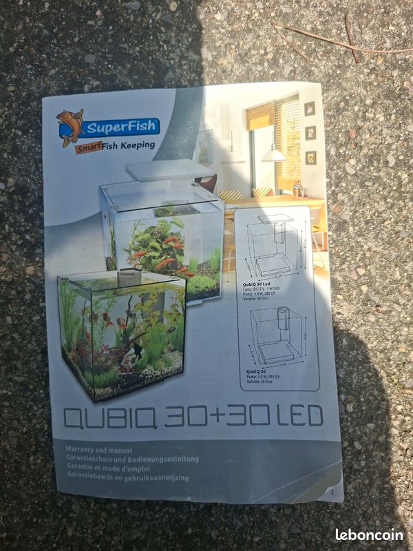 Aquarium Design SuperFish Qubiq 30 LED - 30L (image 2)