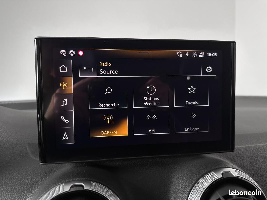 Audi Q2 S-LINE 35 TDI 150CH S-TRONIC PHASE 3 JA18P VIRTUAL COCKPIT MATRIX LED CARPLAY REGUL KEYLESS (image 21)