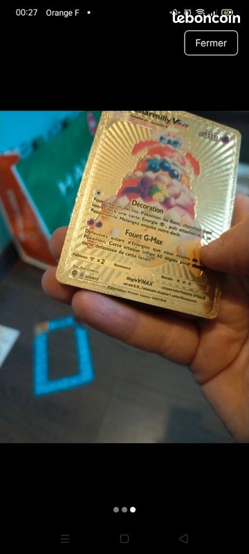 Carte pokmon Charmilly Vmax - Collection