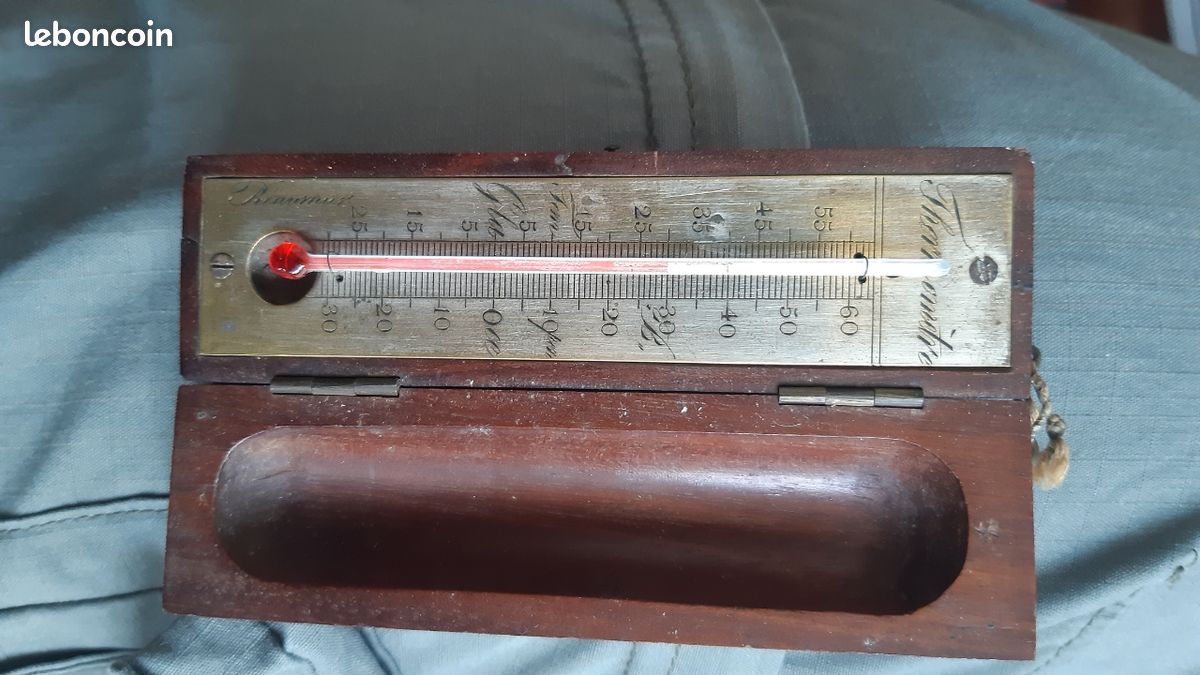 Ancien thermomètre de voyage (image 2)