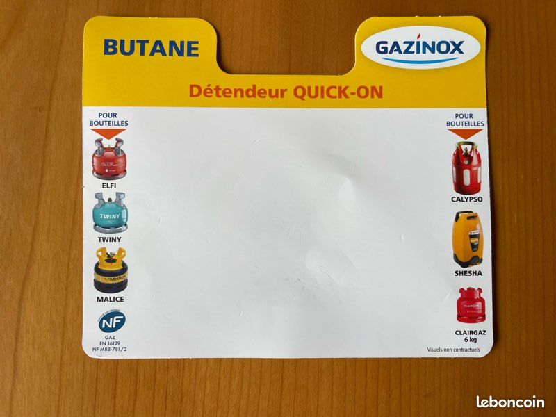 Détendeur Quick-on Butane (image 2)