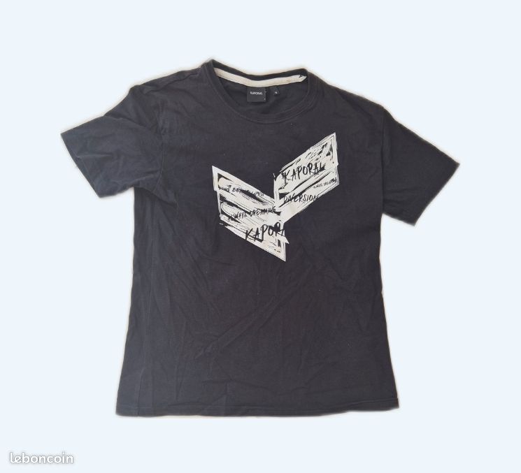 Kaporal Elfy T-Shirt Garçon - 100% Coton Bio, Style Confortable Et Moderne