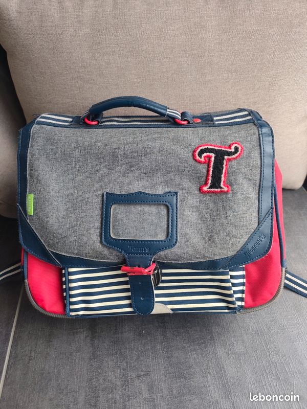 Cartable Tann's Collection Les Chinés Teddy Papeterie