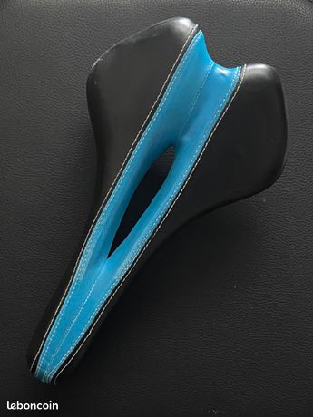 Selle Vélo ROODIN + Chariot - Diamètre 22.6 Mm - Bleu/Noir - Neuve