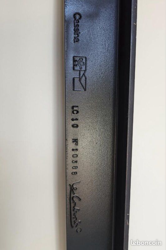 Vends table Le Corbusier LC 10 (image 4)