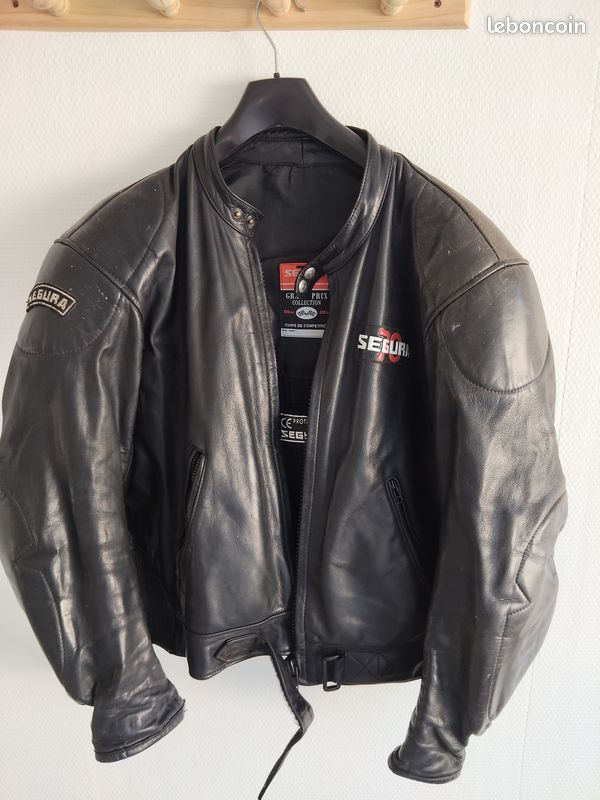 Blouson cuir moto (image 1)