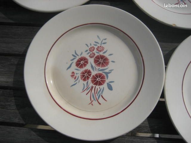 2 assiettes creuses Badonviller - Arts de la table