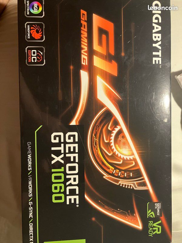 Carte graphique GigaByte GTX 1060 6Go (image 1)